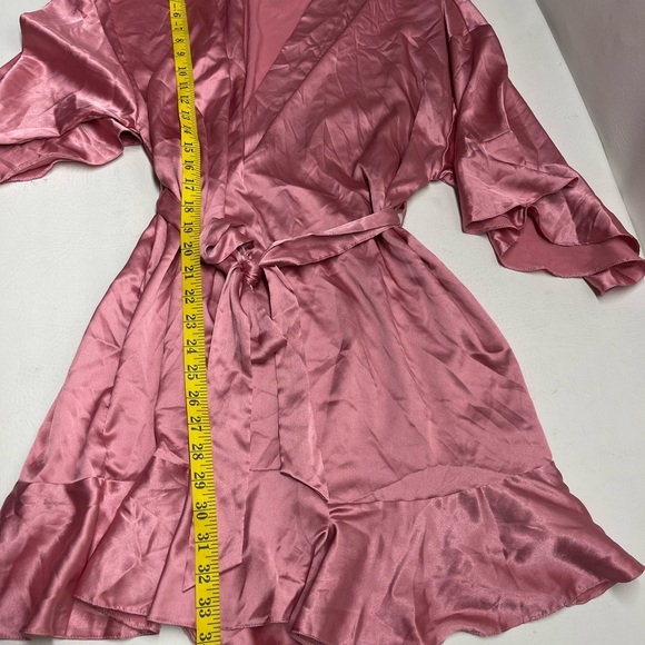 Victoria’s secret’s robe size M/L pink - Picture 6 of 7